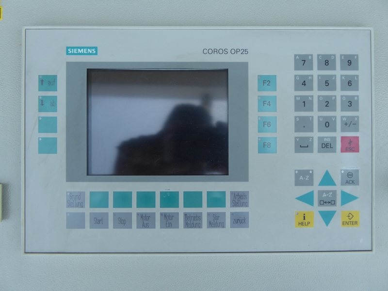Steuereinheit WEINIG mit SIEMENS Typ COROS OP25
