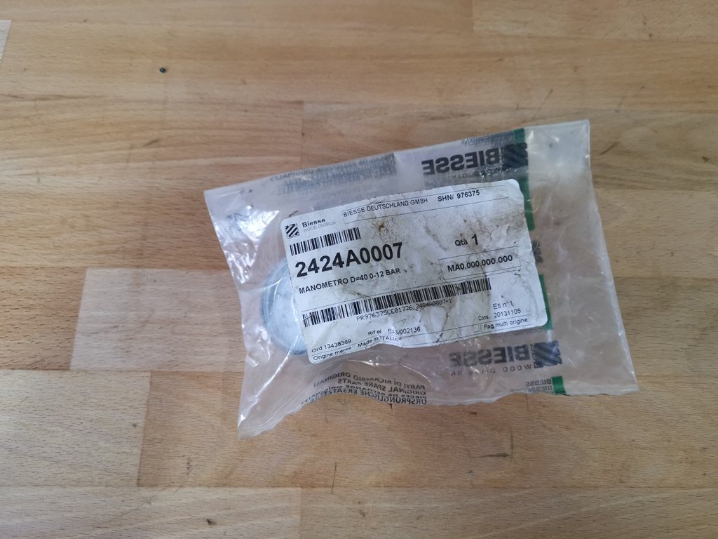 Manometer BIESSE 2424A0007
