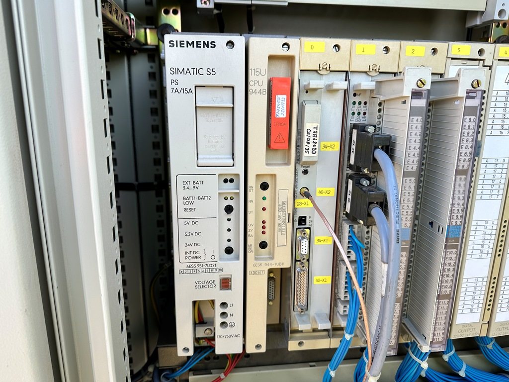 Schaltschrank Weinig Unicontrol 10 mit Siemens S5