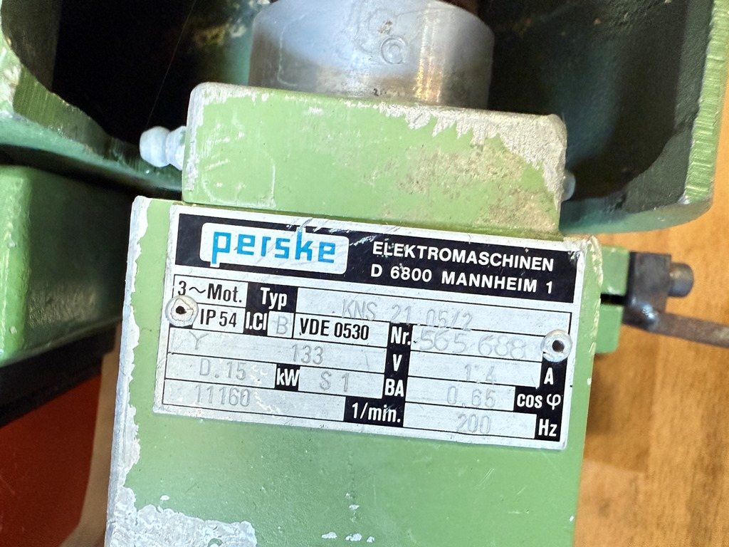 Fräsaggregate / Fräsmotoren Perske KNS 21.05/2