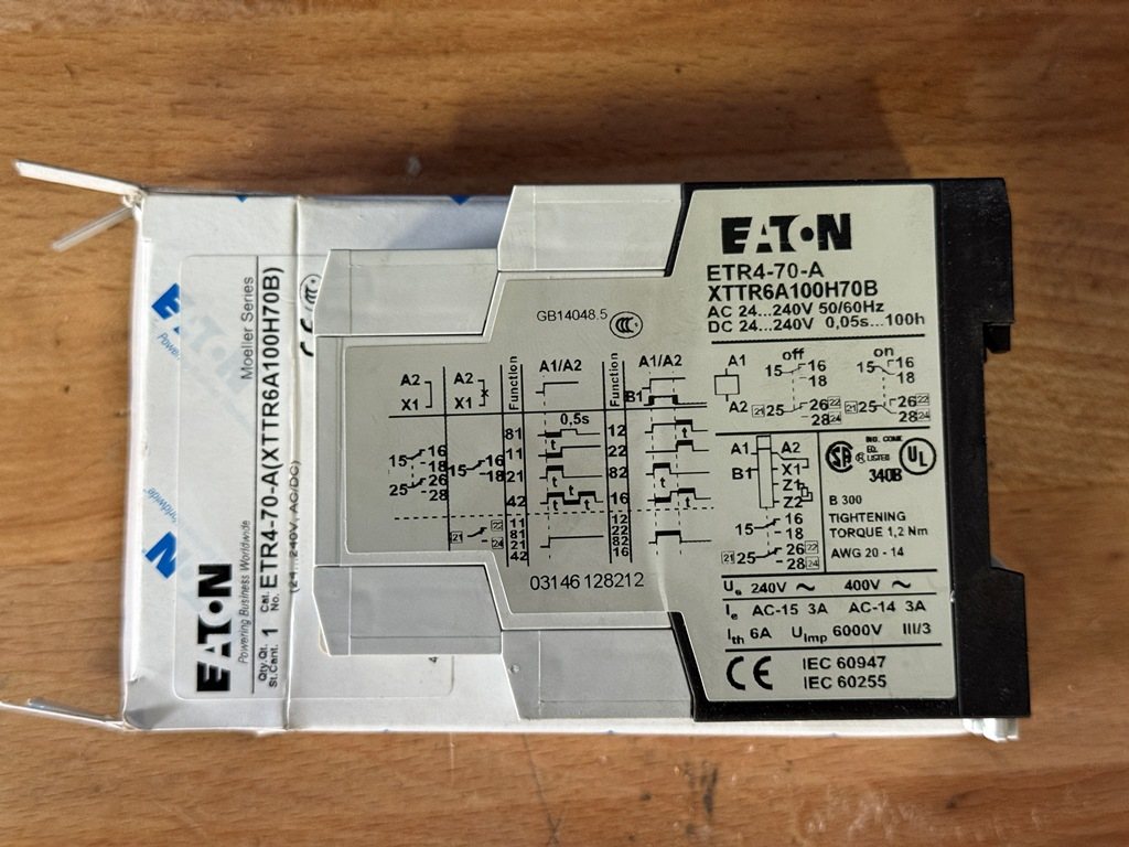 Zeitrelais EATON ETR4-70-A