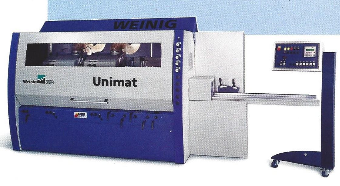 Hobellinie Weinig Unimat + Uniplan