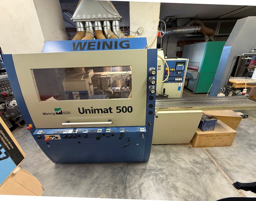 Vierseitenhobelmaschine WEINIG Unimat 500