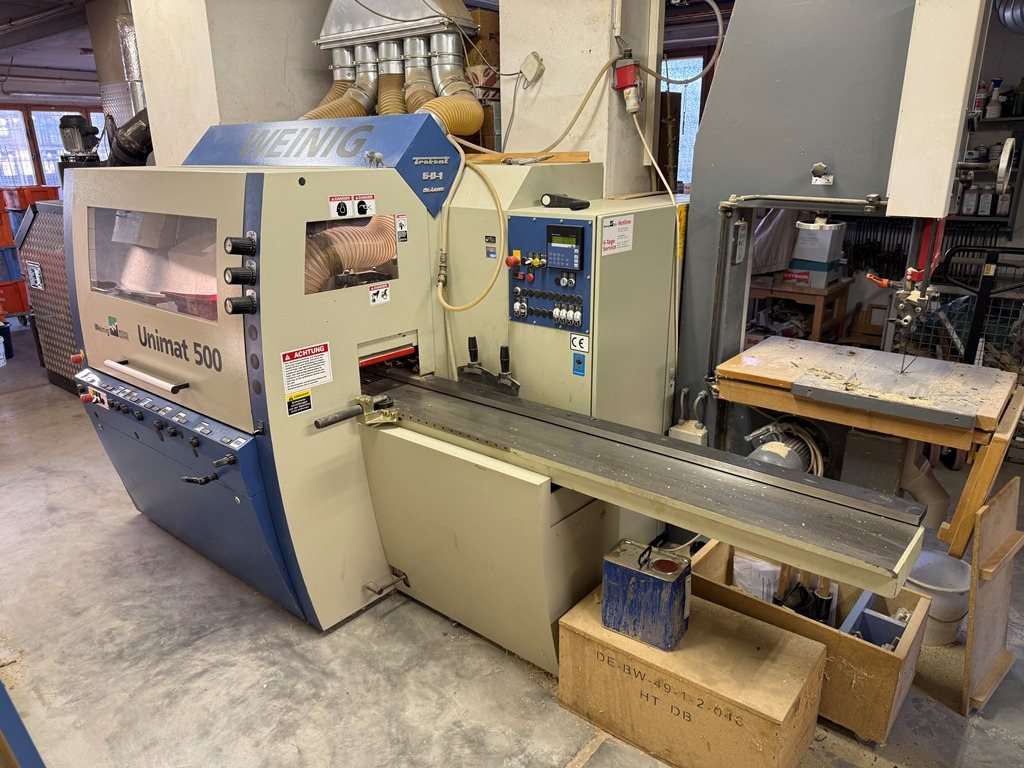 Vierseitenhobelmaschine WEINIG Unimat 500