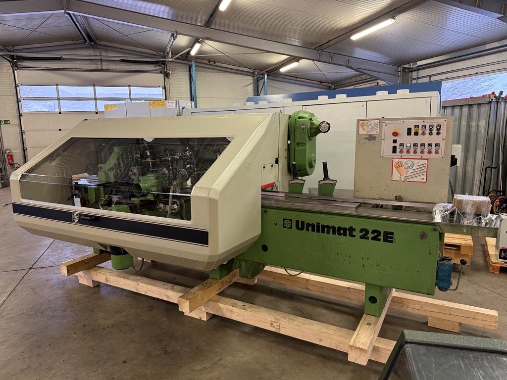 Vierseitenhobelmaschine WEINIG Typ Unimat 22 E