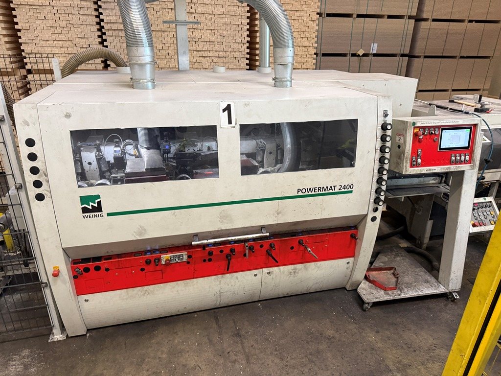 Vierseitenhobelmaschine WEINIG Powermat 2400 + Magazin E1