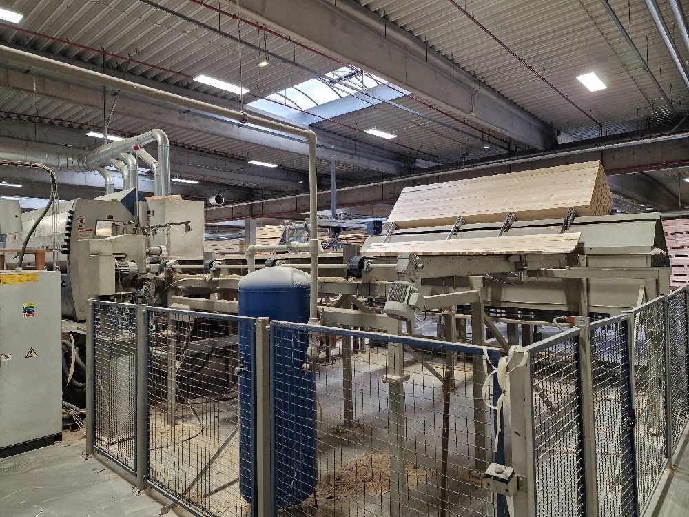 Vierseitenhobelmaschine Weinig Typ Hydromat 2000 mit Mechanisierung