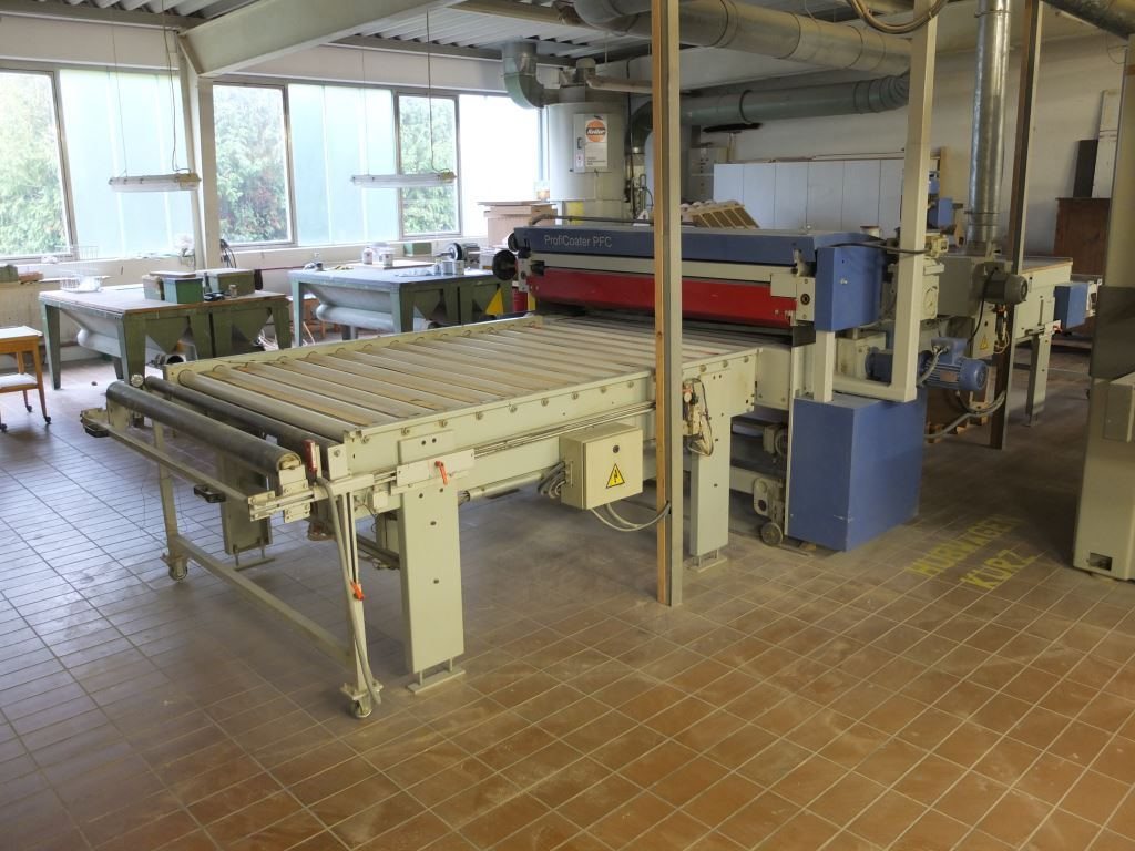 Walzenlackauftragsmaschine Hymmen Typ CombiCoater ELX-S 1400