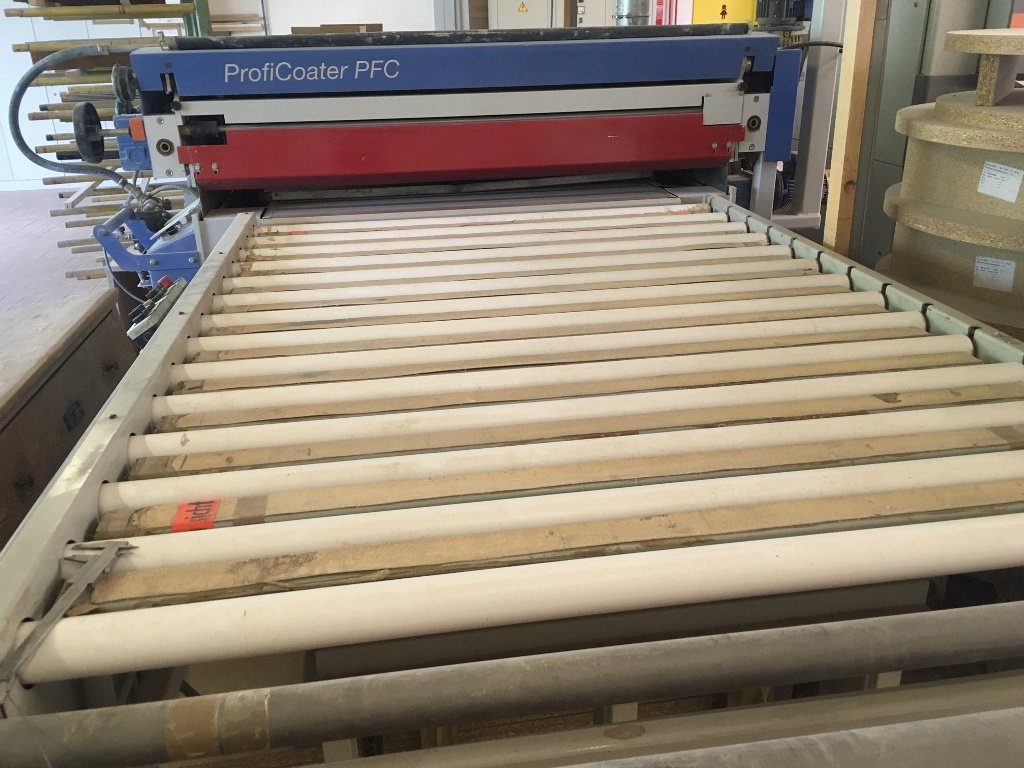 Walzenlackauftragsmaschine Hymmen Typ CombiCoater ELX-S 1400