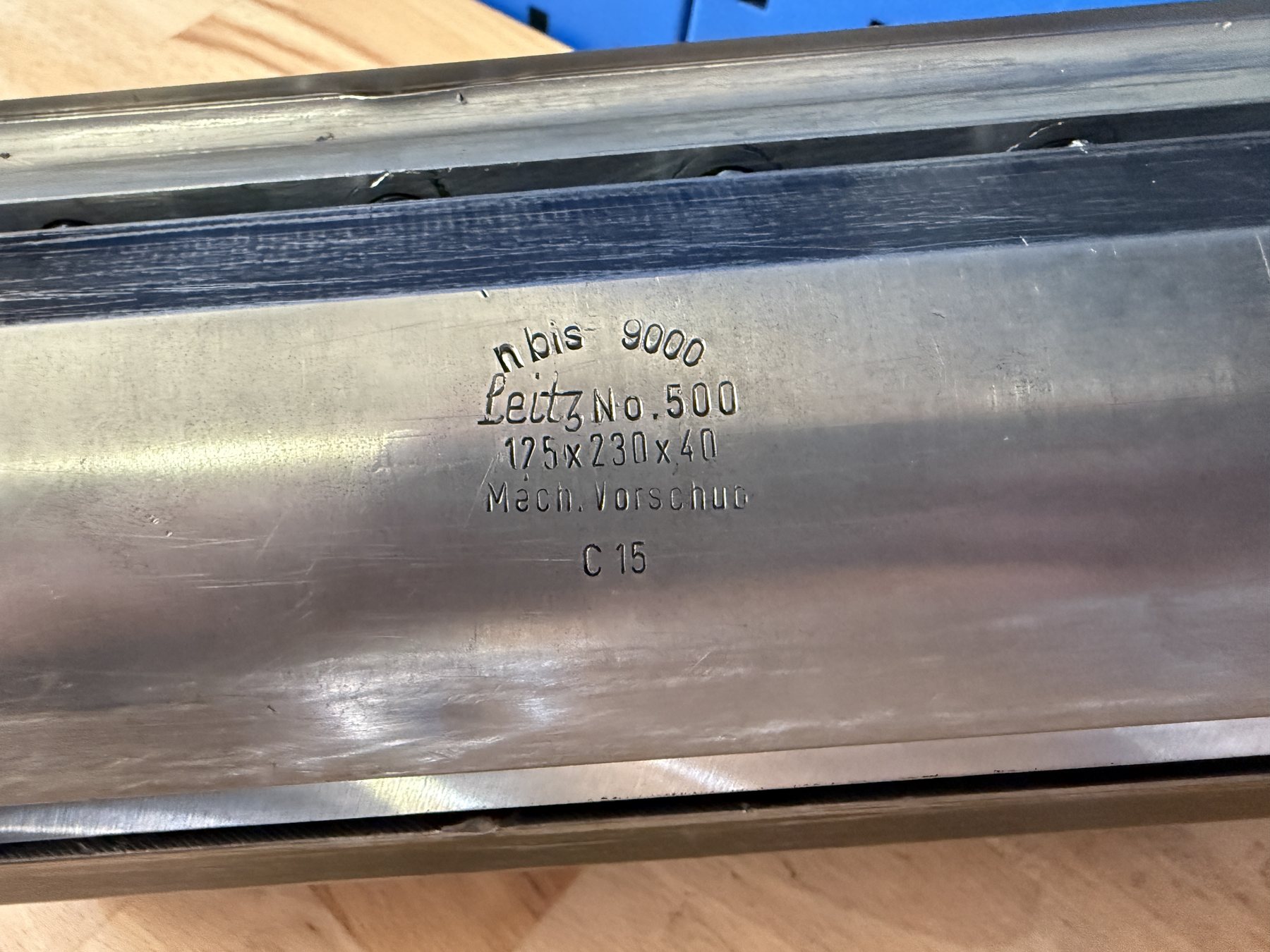 Hobelkopf Leitz Typ 500
