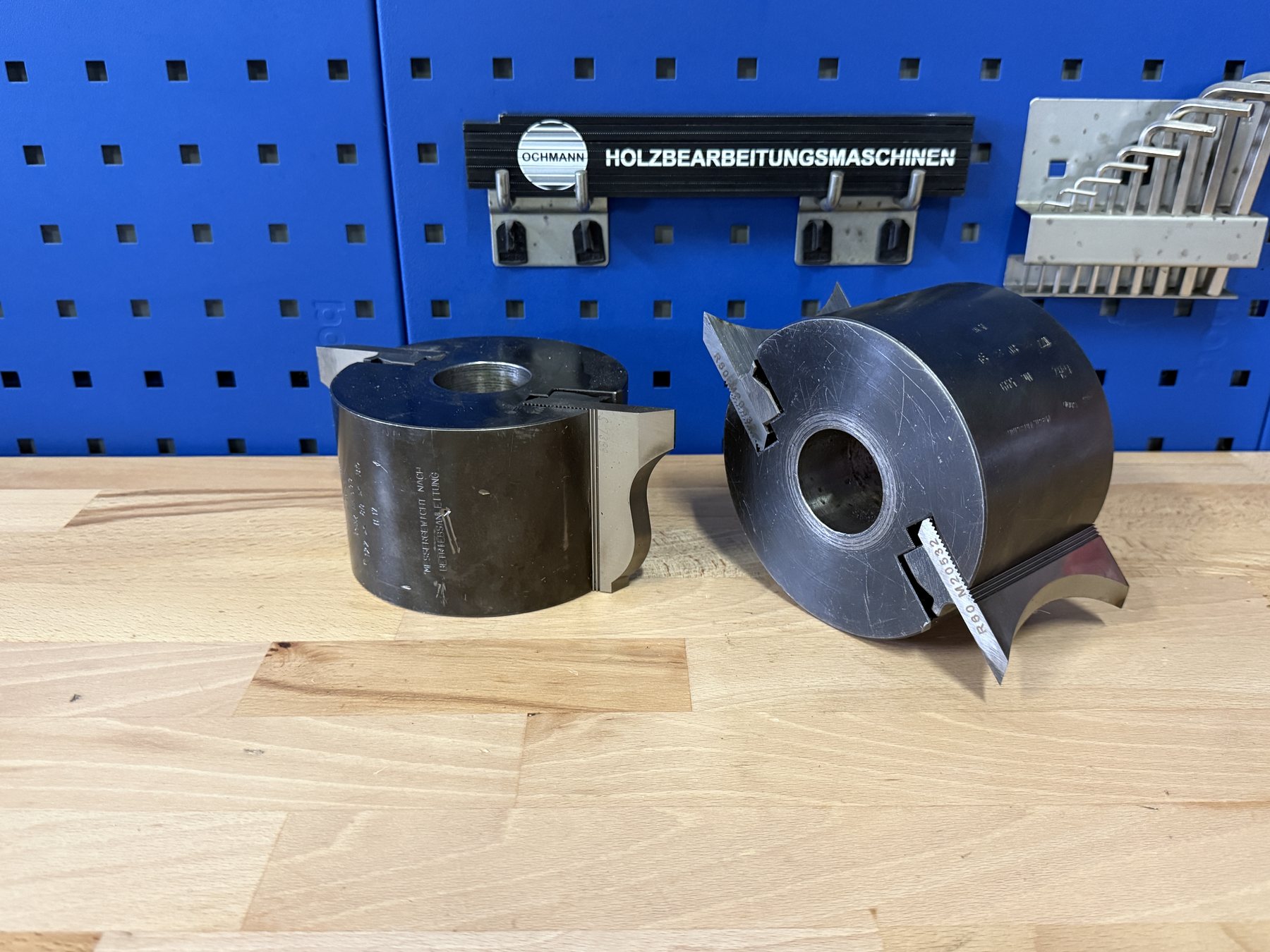 Set Hobelköpfe für Rückenverzahnte Messer Leitz 599