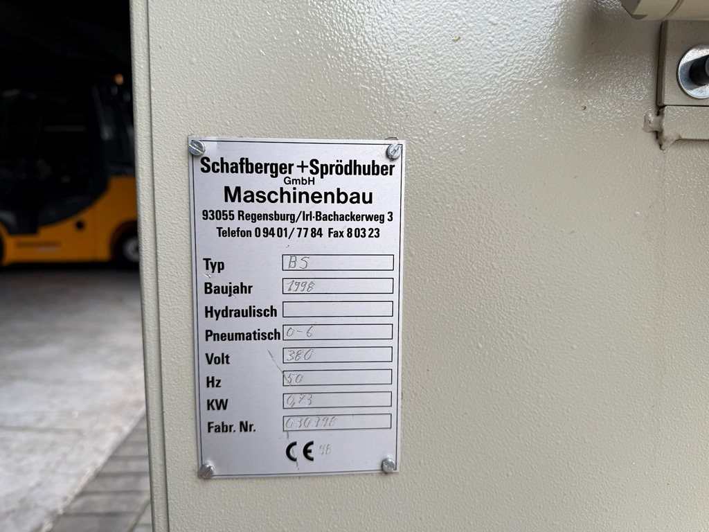 Beschlagbohrmaschine Schafberger+Sprödhuber BS