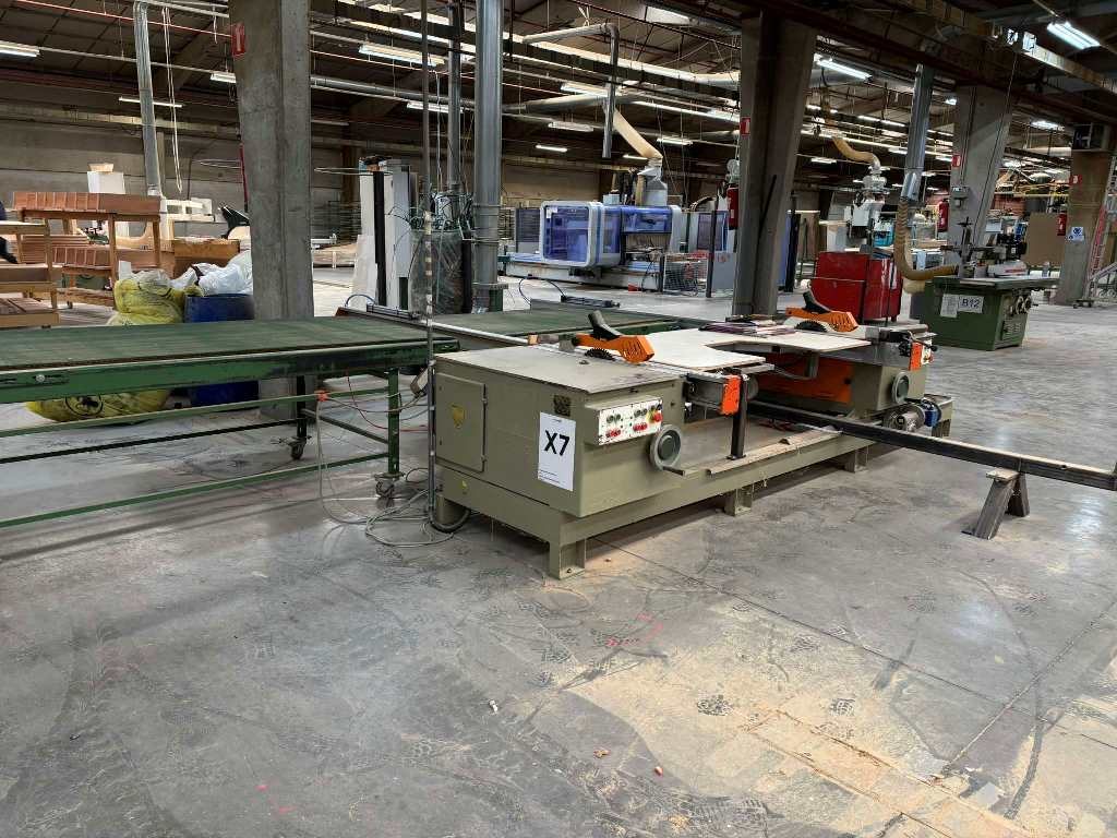 Doppelablängsäge Rema DMGB-35 inkl. Mechanisierung