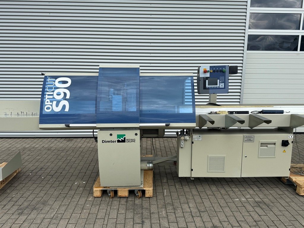 Optimierungskappsäge Weinig /Dimter Opticut S90