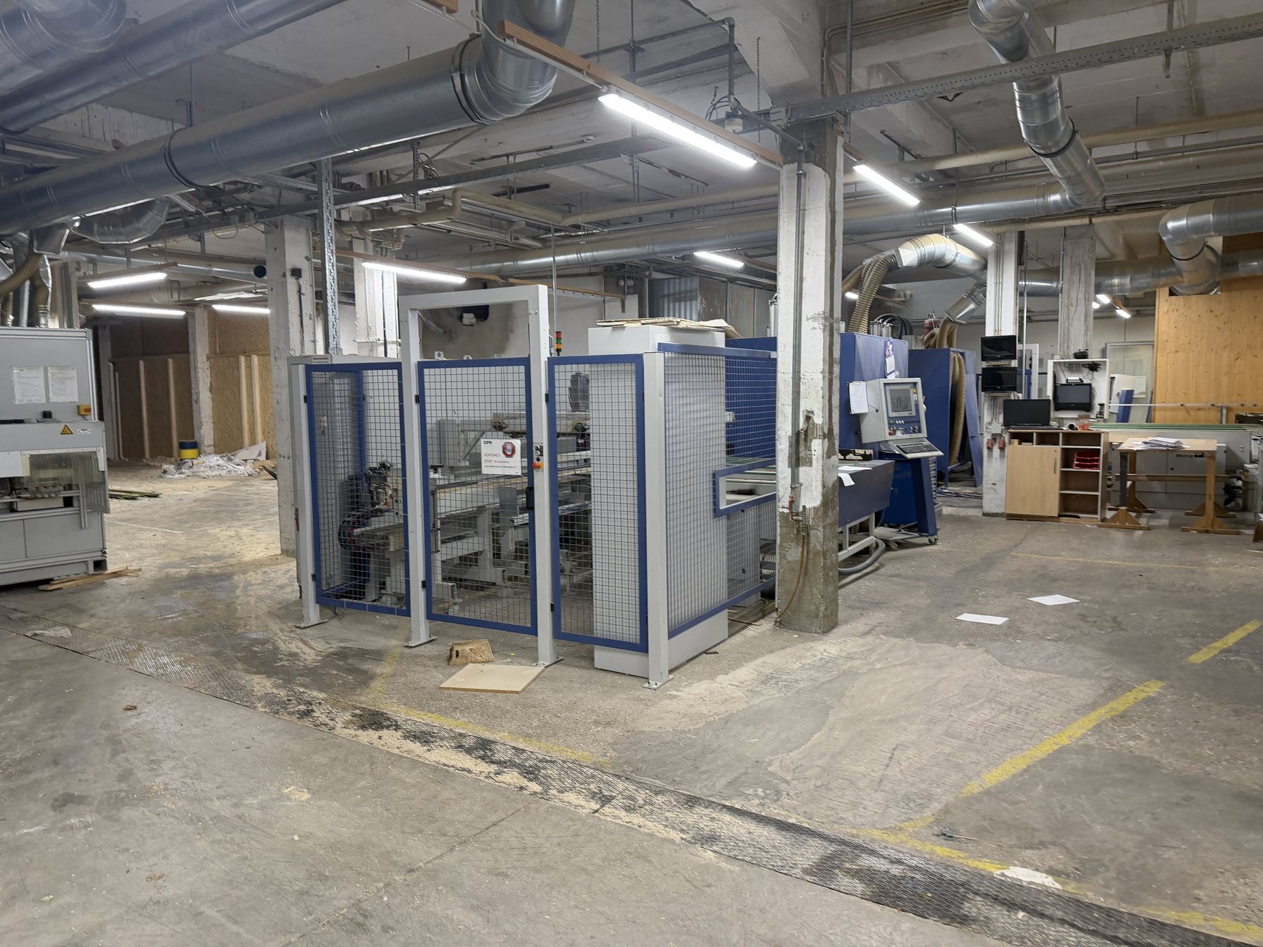 Fensterfertigungslinie Weinig UC-Matic