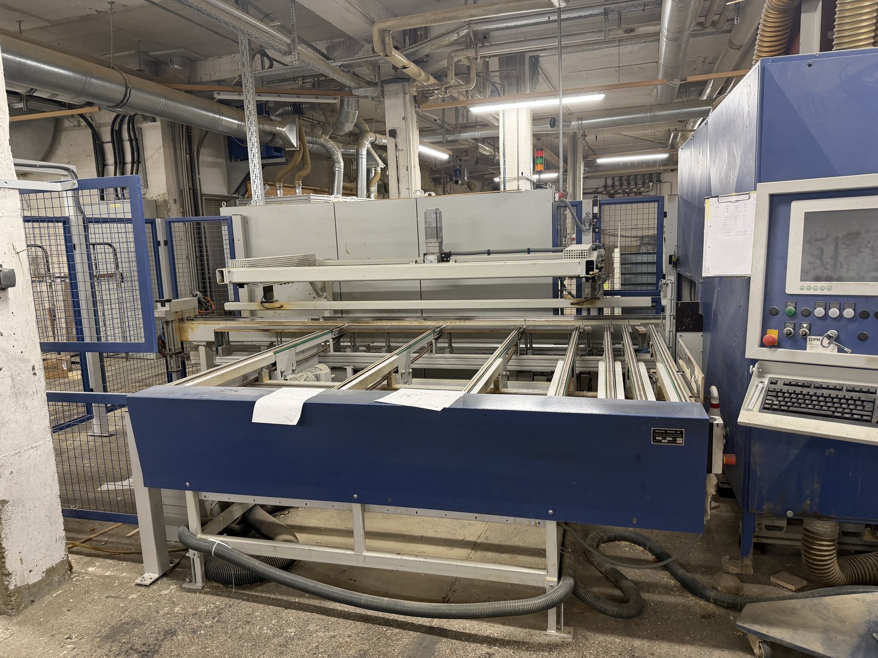 Fensterfertigungslinie Weinig UC-Matic