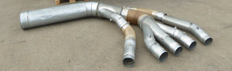 Absaugung / Verteiler